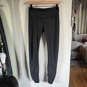 Prana Charcoal Activewear leggings textured